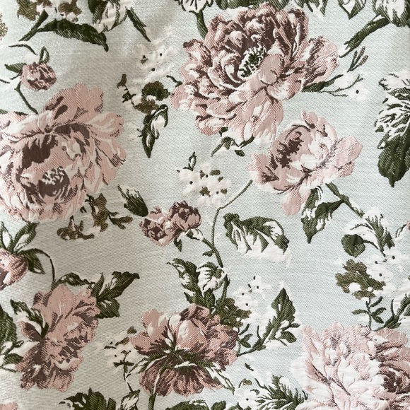 IEENA FOR MAC DUGGAL 2-Piece Floral Crop top Wide Leg Pants Set - Picture 10 of 11